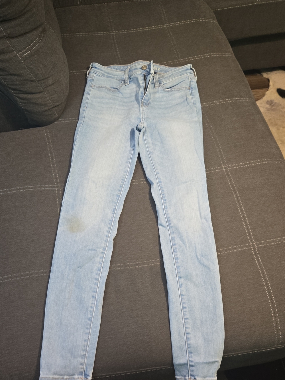 American Eagle Outfitters Light Blue Skinny Jeans